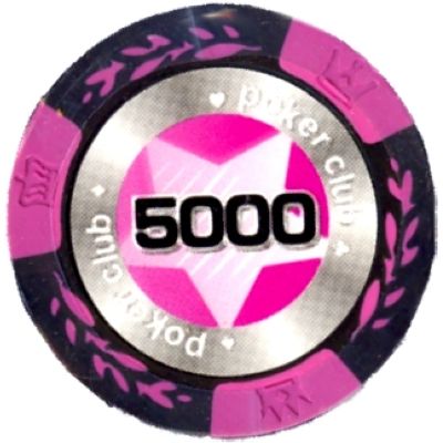 25 poker chip 14 gr "5000" Crown